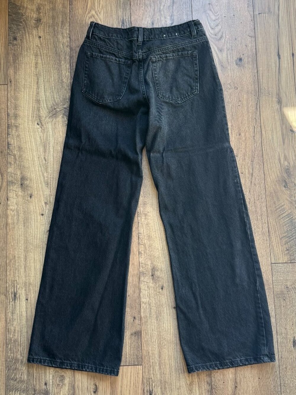 Garage Denim Jambe Wide Leg Jeans